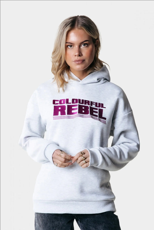 Bold Embro Logo Clean Hoodie Colourful Rebel