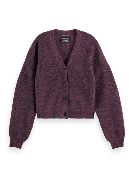 FUZZY RELAXED CARDIGAN Scotch & Soda