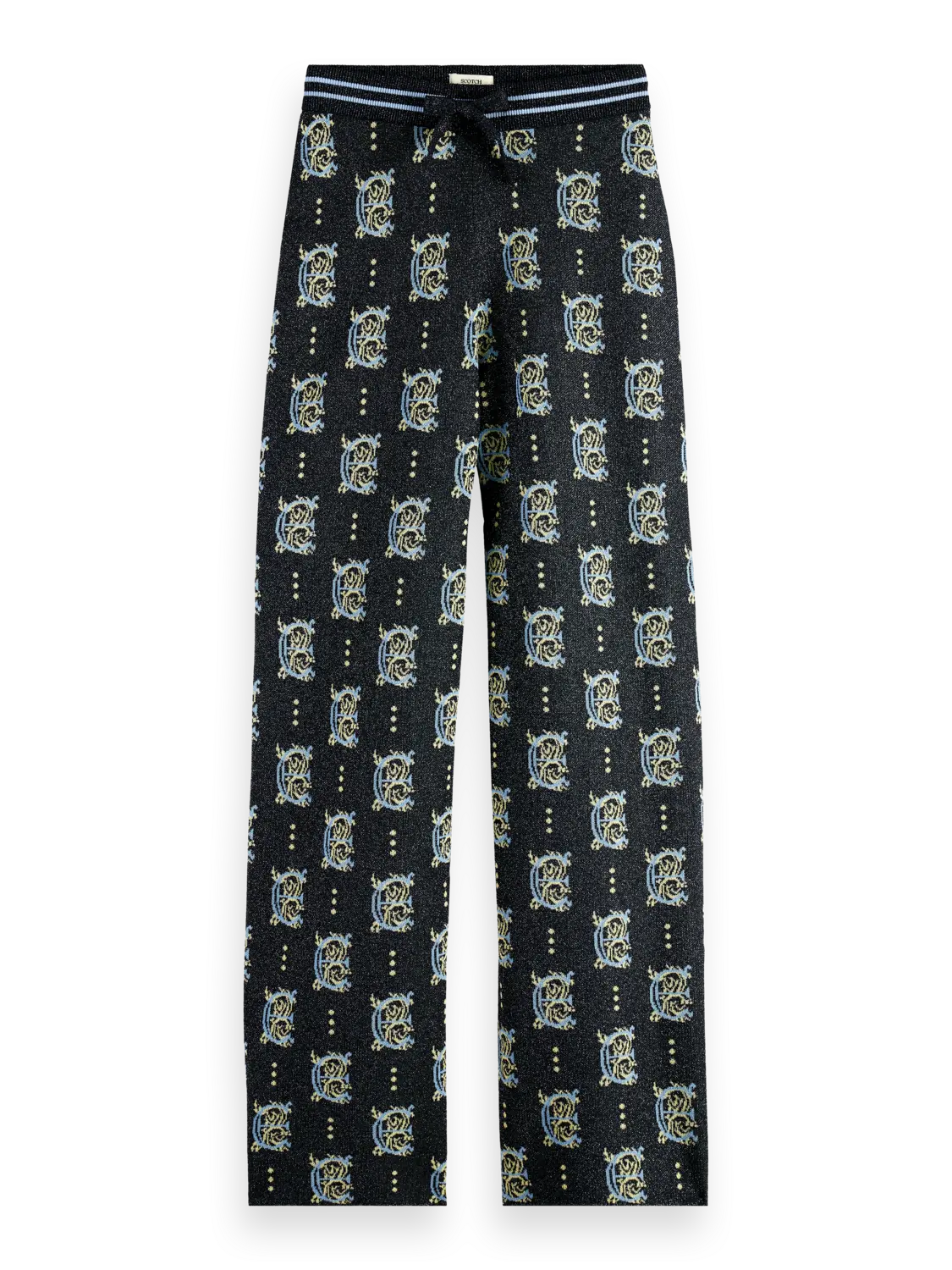 JACQUARD KNITTED TROUSERS Scotch & Soda