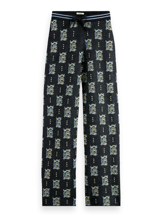 JACQUARD KNITTED TROUSERS Scotch & Soda