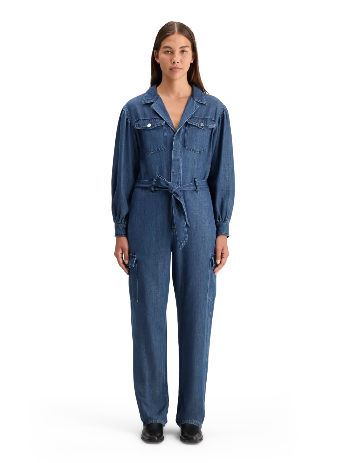 LIGHTWEIGHT DENIM JUMPSUIT IN Scotch & Soda