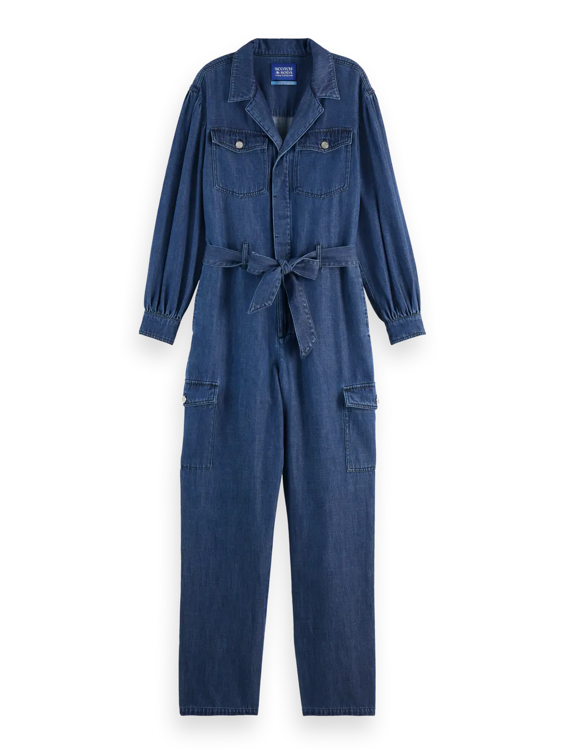 LIGHTWEIGHT DENIM JUMPSUIT IN Scotch & Soda