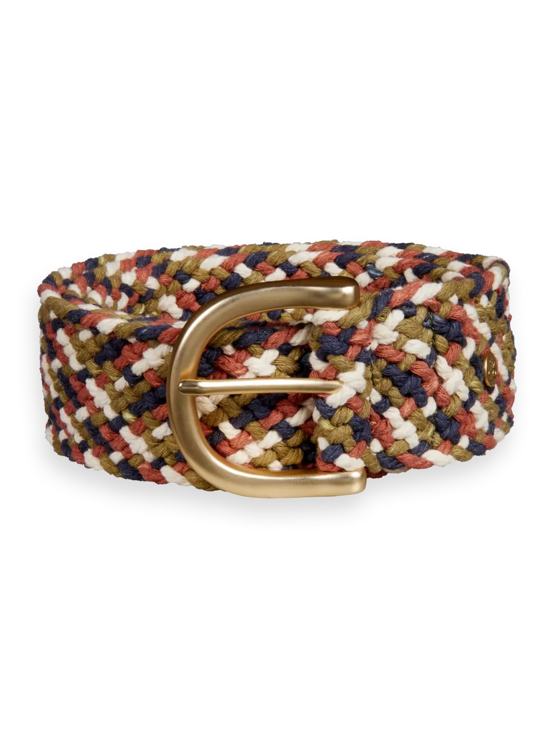 OVAL MULTI COLOR BRAIDED BELT Scotch & Soda