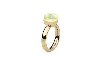 Qudo - ring Firenze big Powder Yellow - Mokume