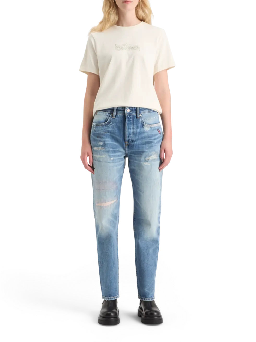 THE BUZZ SLIM BOYFRIEND JEANS Scotch & Soda