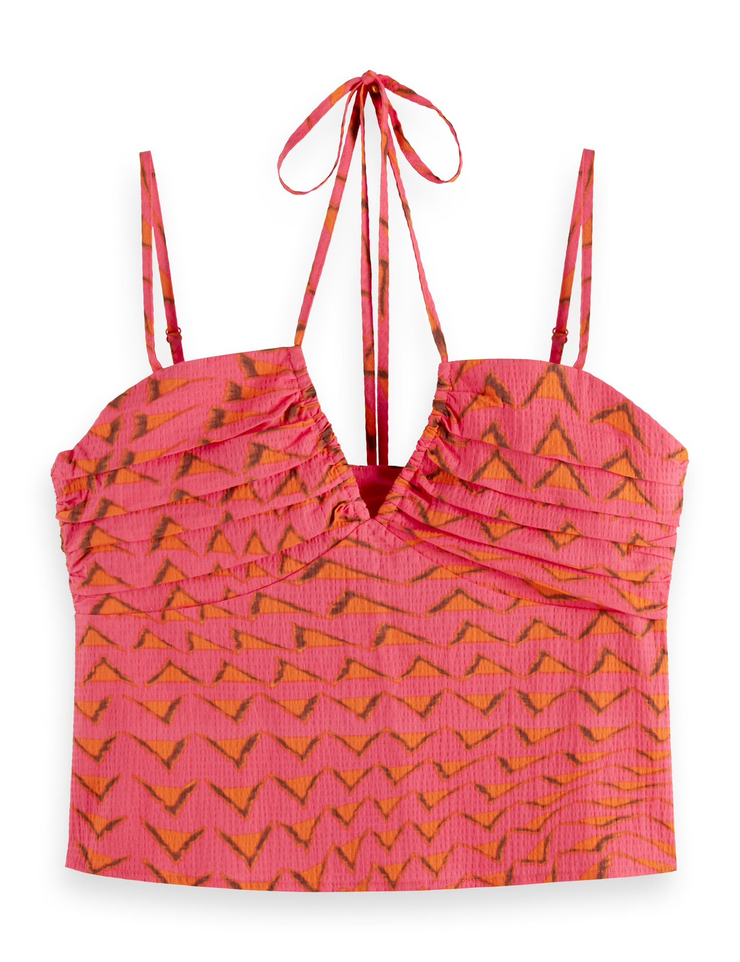 Gathered Strappy Tank Scotch & Soda